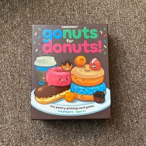 ‘Go Nuts for Donuts’ | Card Game - Colorful Fun for Kids and Adults